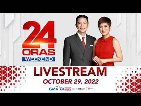 gma 7 news live|24 Oras Livestream: October 7, 2022 .